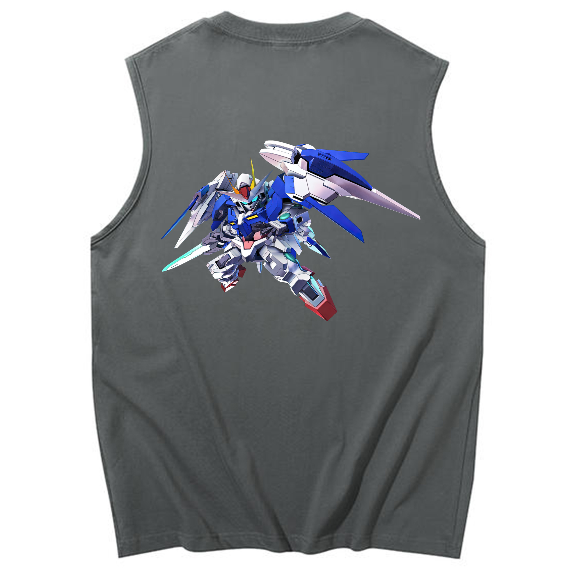 （画像用） 機動戦士ガンダム Mobile Suit Gundam コットン100％タンクトップ（背面プリント）